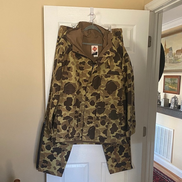 Vintage Columbia Men's Duck Camo Hunting Jacket/Pants size L